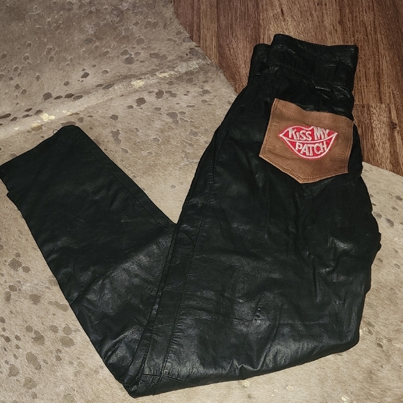 Wilson Black and Brown Jeans with Unique Design - Picture 2 of 9